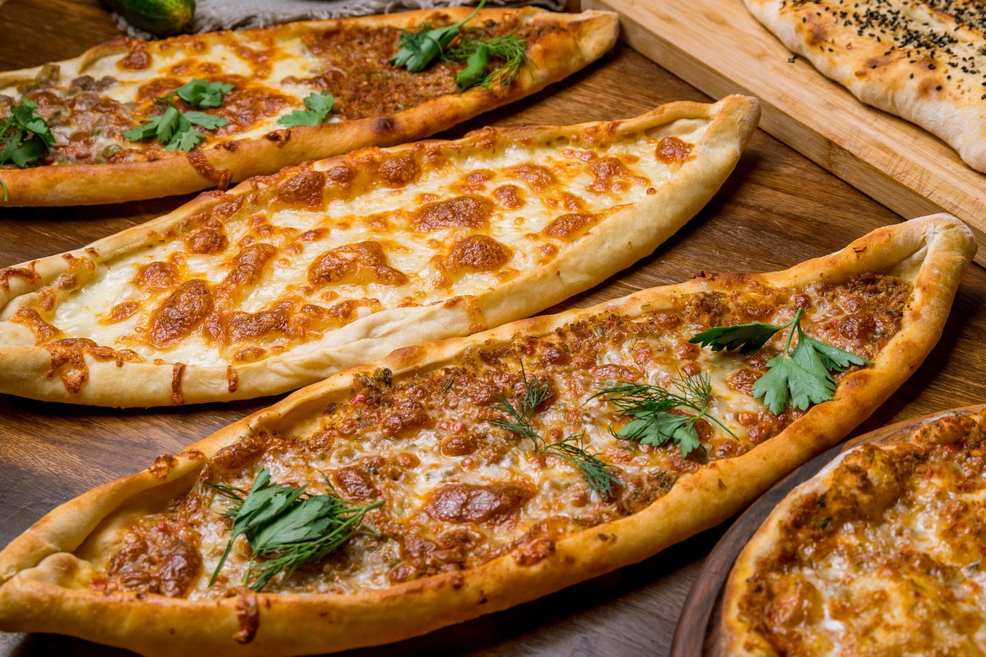 Traditionelle türkische Pide